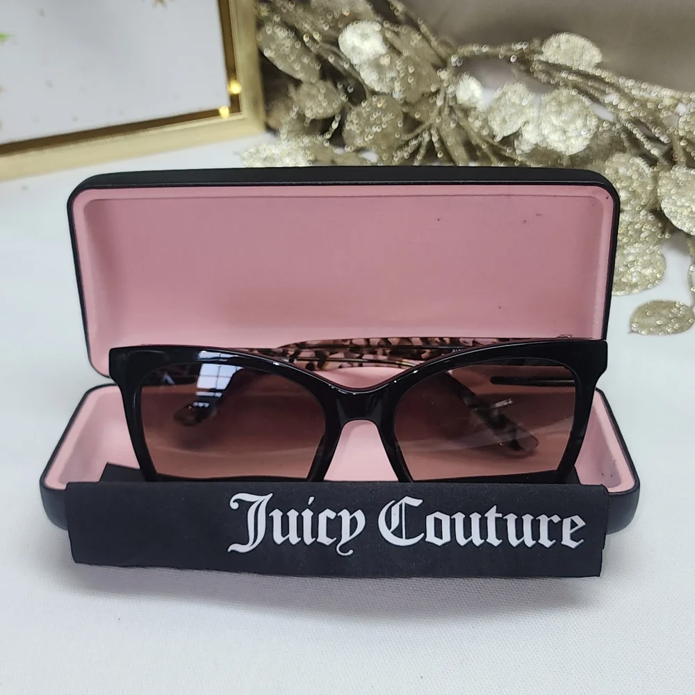 Juicy Couture JU 629/G/S Sunglasses With Hard Case And Dust Cloth
